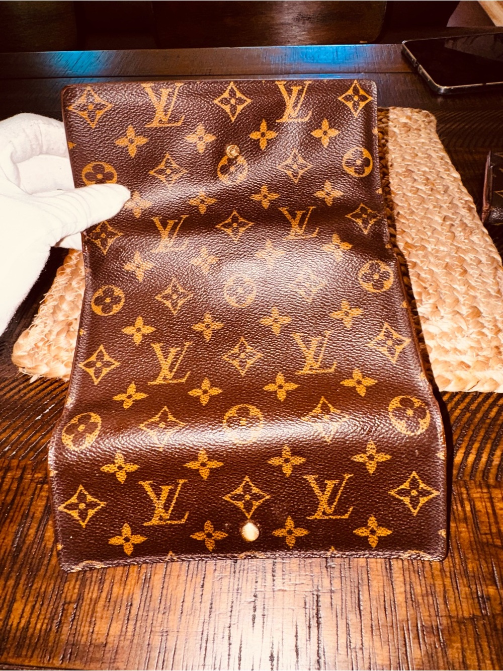 Beautiful vintage, Louis Vuitton monogram, international bifold wallet - Picture 6 of 15
